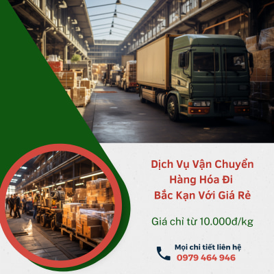 Công ty vận chuyển hàng hóa đi Bắc Kạn